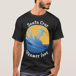 Santa Cruz Steamer Lane Surfing T-Shirt