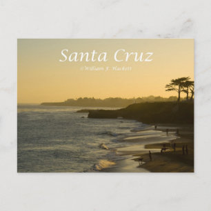 Santa Cruz Sunset California Products Postcard