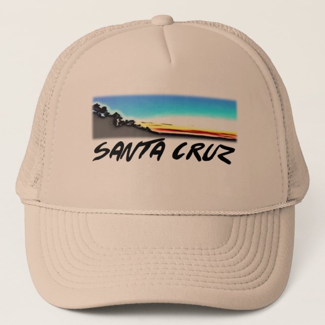 Santa Cruz Sunset Trucker Hat (Front)