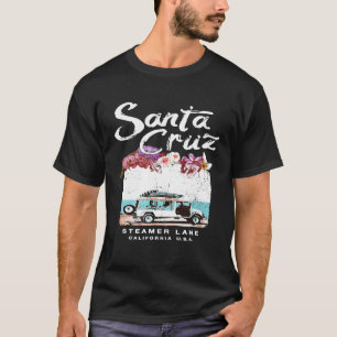 Santa Cruz Surf Van Vintage California Surfing T-Shirt