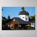 Santa Cruz Windmill Poster