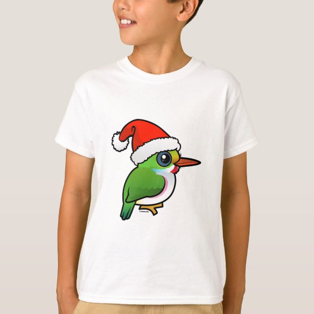 Santa Cuban Tody T-Shirt (Front)