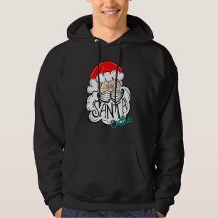 Santa Cutie Merry Christmas Family Matching Pajama Hoodie