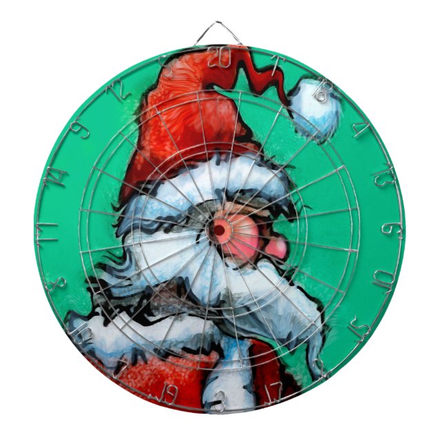 Santa Dart Board (Front)