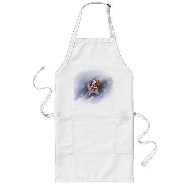 Santa Delivers Apron (Front)