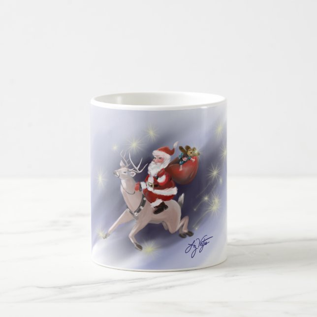 Santa Delivers Mug (Center)
