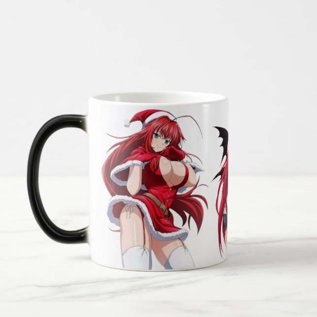 Santa Diva Anime Winter Outfit - Mug (Left)