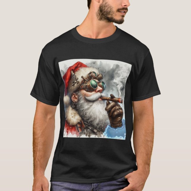 Santa does Steampunk! T-Shirt (Front)