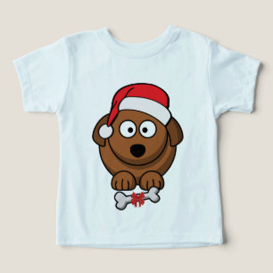 Santa Dog Toddler T-shirt