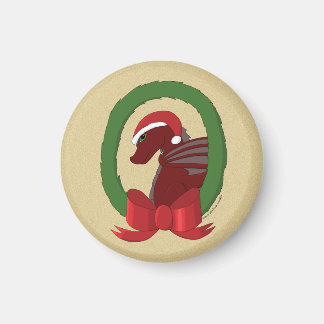 Santa Dragon Magnet