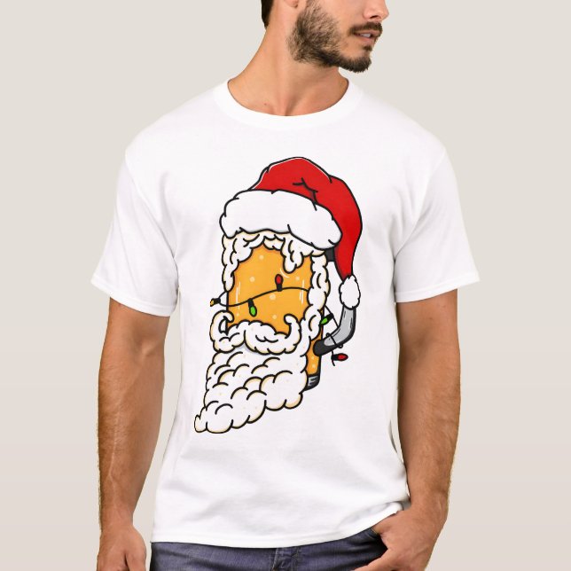 Santa Drink  T-Shirt (Front)