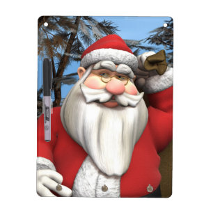 Santa Dry-Erase Board