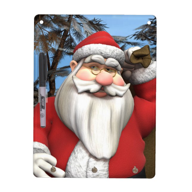 Santa Dry-Erase Board (Front)