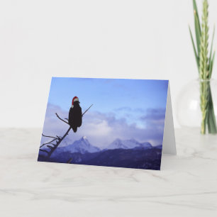 Santa Eagle Holiday Card