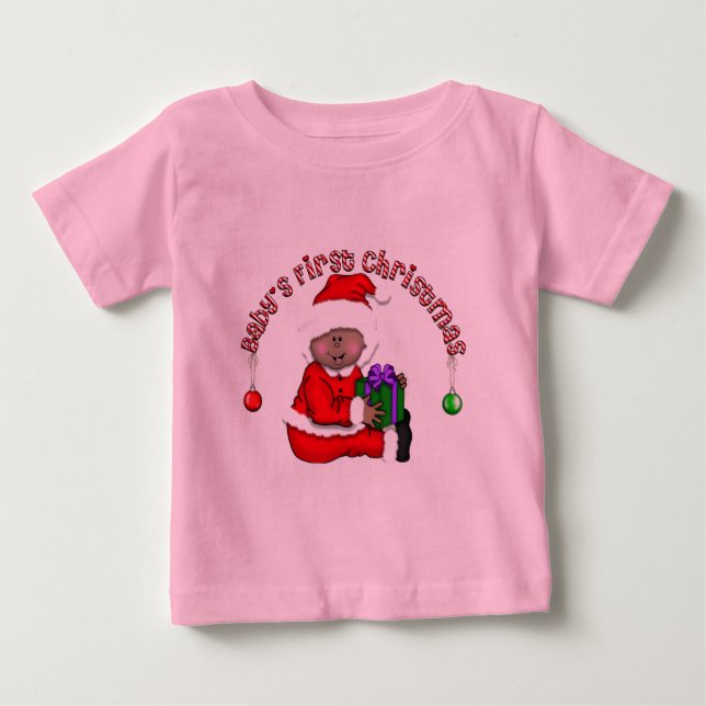 Santa Elf Baby T-shirts and Gifts (Front)