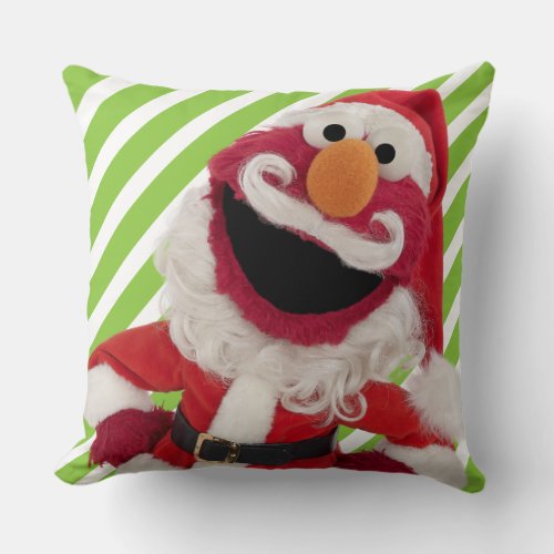 Santa Elmo Throw Pillow