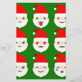 santa emoji emoticons (Front)
