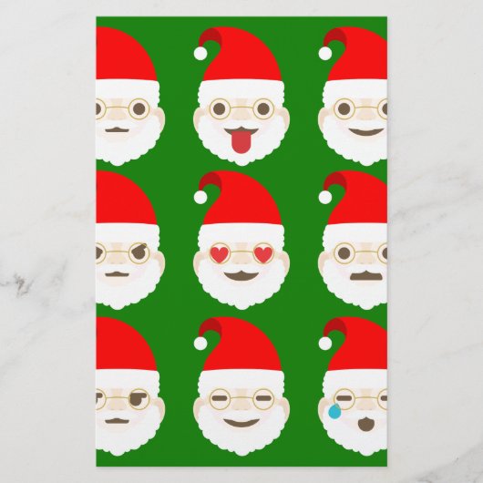 santa emoji emoticons (Front)