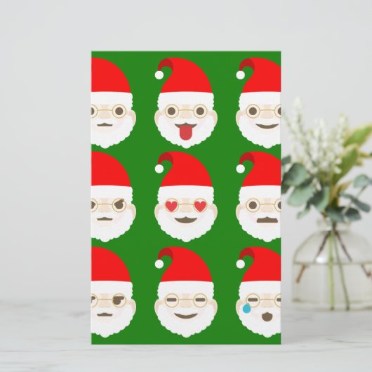 santa emoji emoticons (Standing Front)