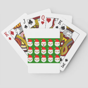 santa emoji emoticons poker cards