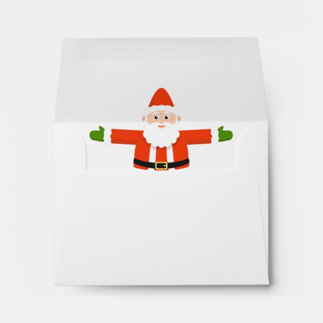 Santa Envelope (Back (Bottom))