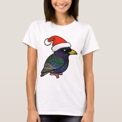 Santa European Starling Women's Basic T-Shirt