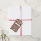 Santa Express Parcel Delivery | Santa Certified Gift Tags (With Twine)