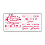 Santa Express Parcel Delivery | Santa Certified Self-inking Stamp