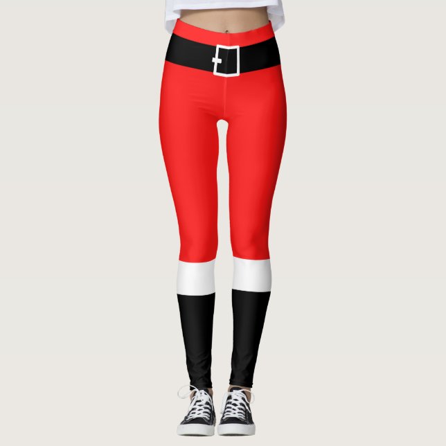 Santa Fancy Pants Leggings (Front)