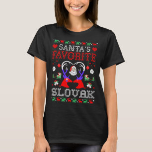 Santa Favorite Slovak Christmas  Ugly Sweater