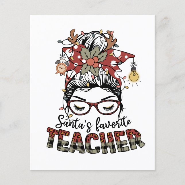 Santa Favorite Teacher (Front)