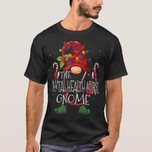 Santa Favorite's Mental Health Nurse Xmas Mental H T-Shirt