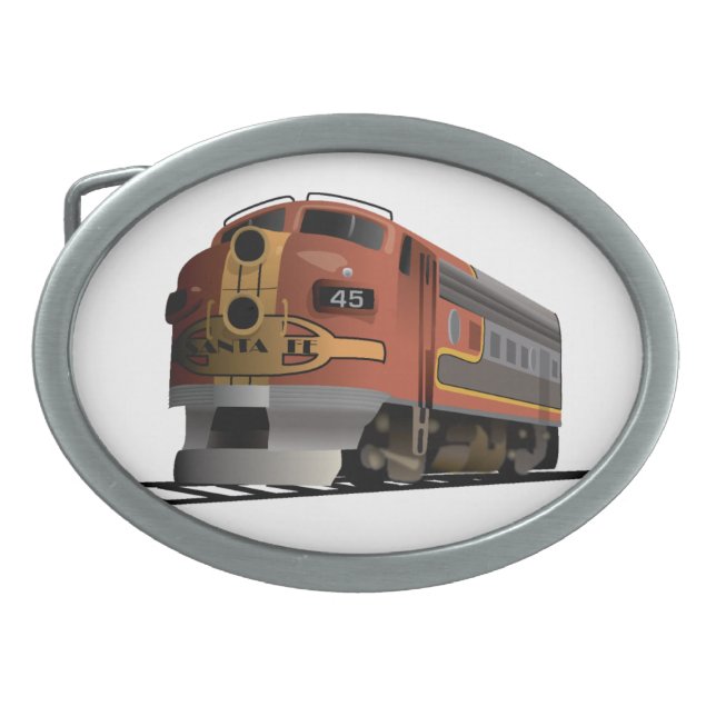 Santa Fe Belt Buckle (Front)