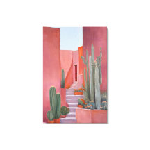 Santa Fe Cacti Boho Poster