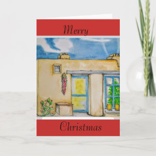 Santa Fe Christmas. Holiday Card