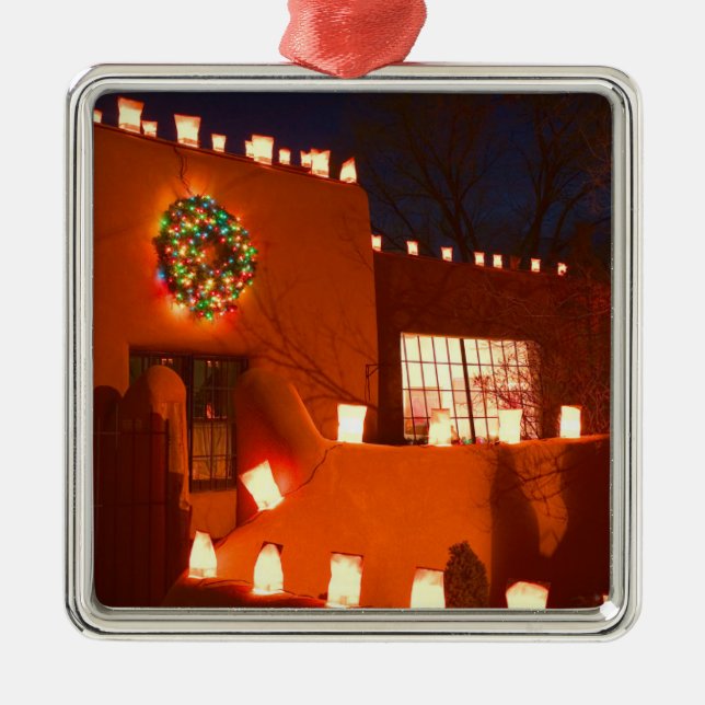 Santa Fe Christmas Ornament (Front)