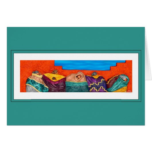 Santa Fe Circle Cards (Front Horizontal)