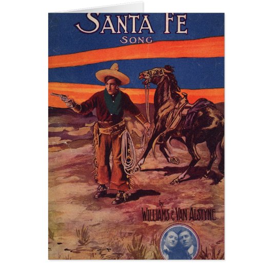 Santa Fe Cowboy Cards (Front)