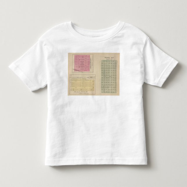 Santa Fe, Dalton, and South Haven, Kansas Toddler T-shirt (Front)