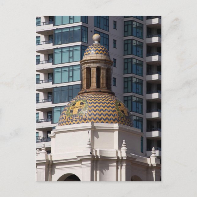 Santa Fe Depot In San Diego Which Is Amtrak Train Postcard (Front)