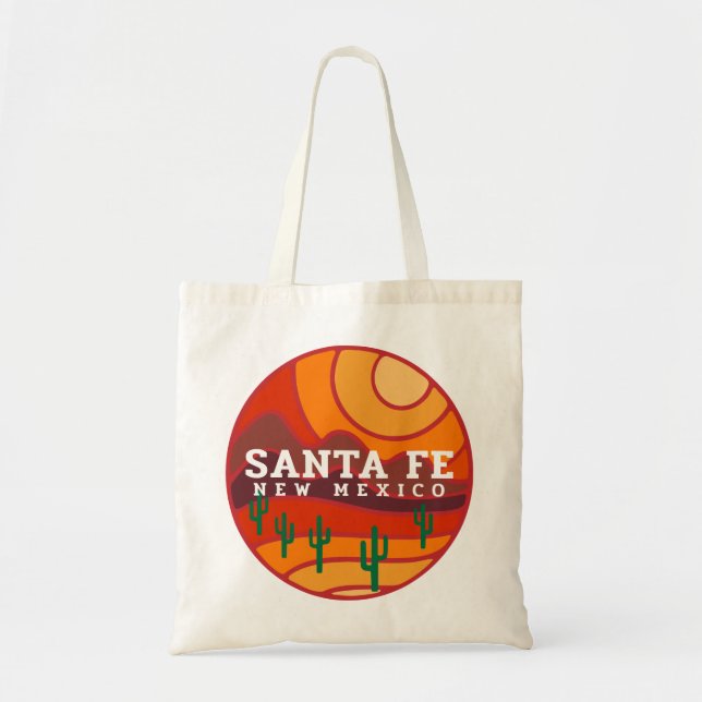 Santa Fe Desert To Mountains Tote Bag (Front)
