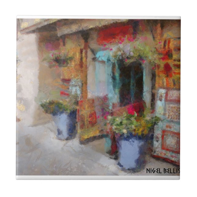 Santa Fe doorway. Tile (Front)