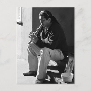 Santa Fe Flutist Postcard