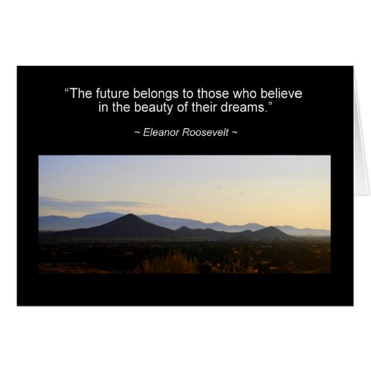 Santa Fe Hills Sunrise Inspiration Cards (Front Horizontal)
