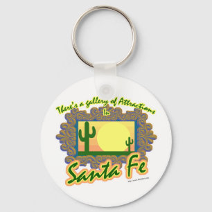 Santa Fe Keychain
