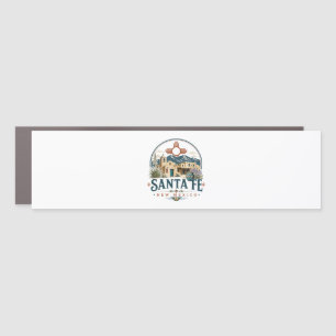 Santa Fe New Mexico Adobe Architecture Southwest Car Magnet