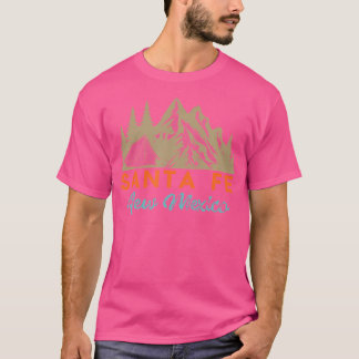 Santa Fe New Mexico Camping Mountains T-Shirt