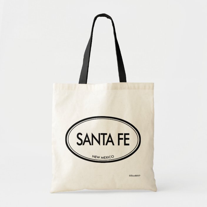 Santa Fe, New Mexico Canvas Bag
