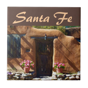 Santa Fe, New Mexico Ceramic Tile