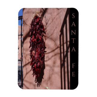 Santa Fe New Mexico Chili Ristras Scenic Magnet